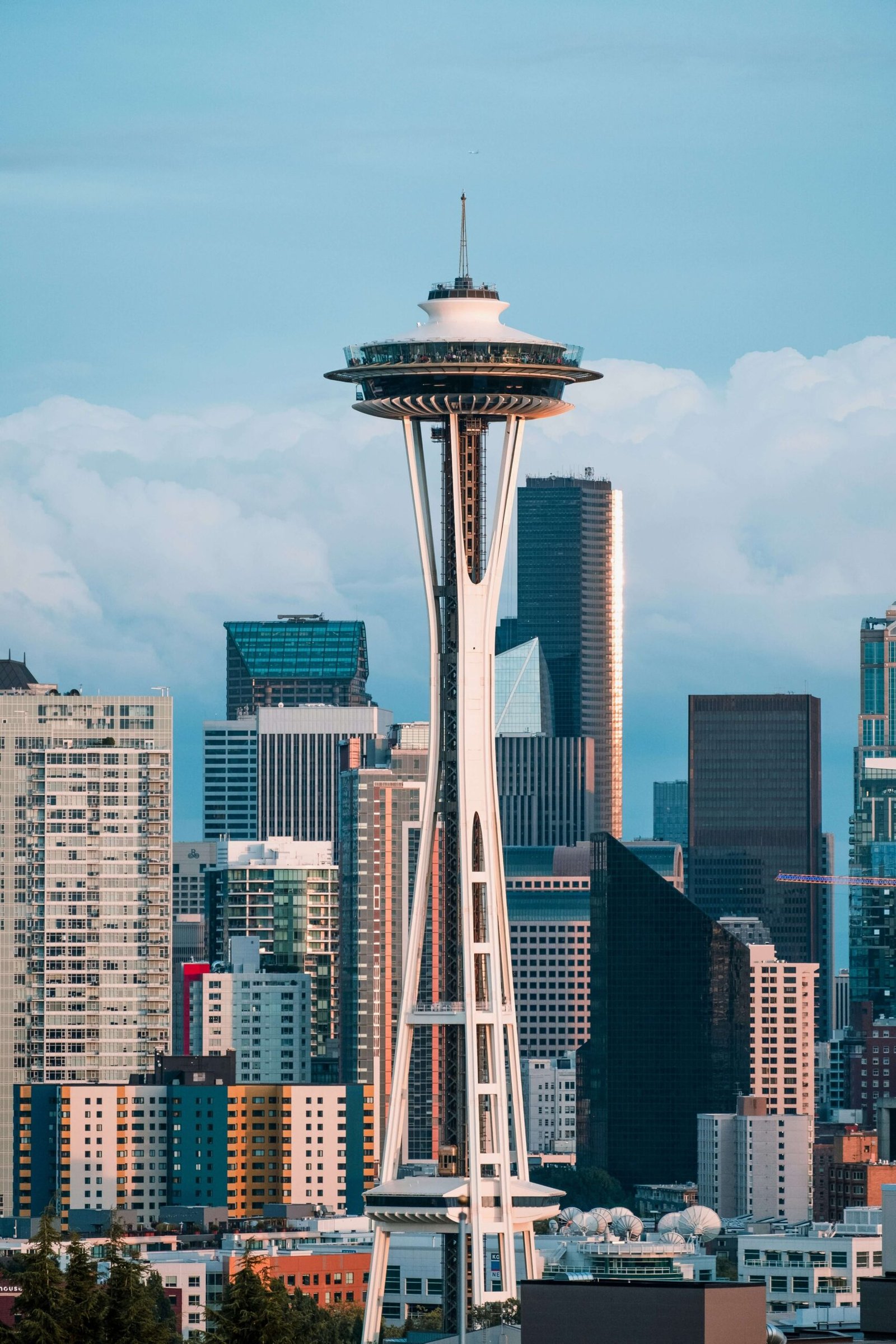 Panorámica de Seattle con la Space Needle