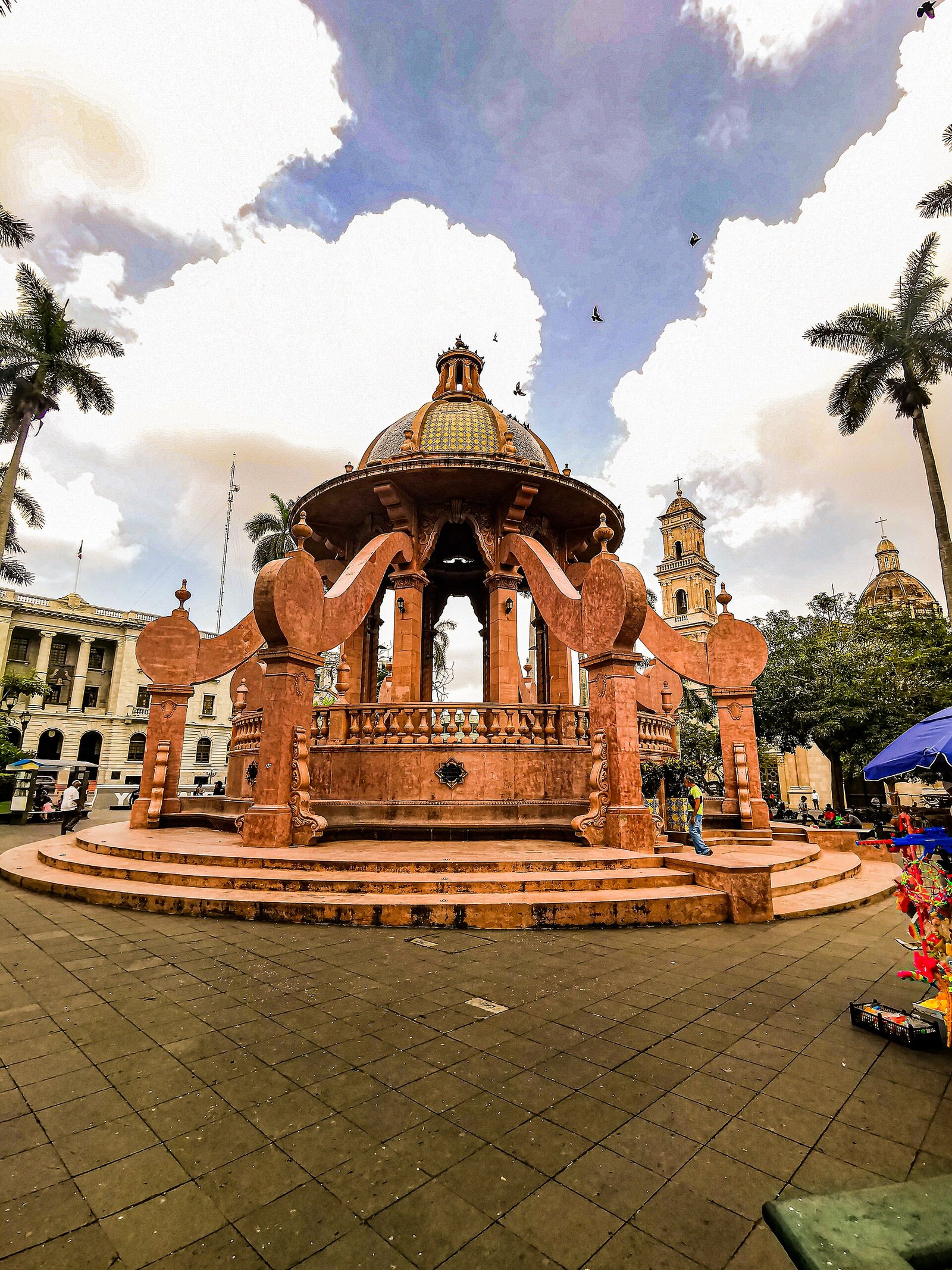 Kiosko de la Plaza de Armas en Tampico