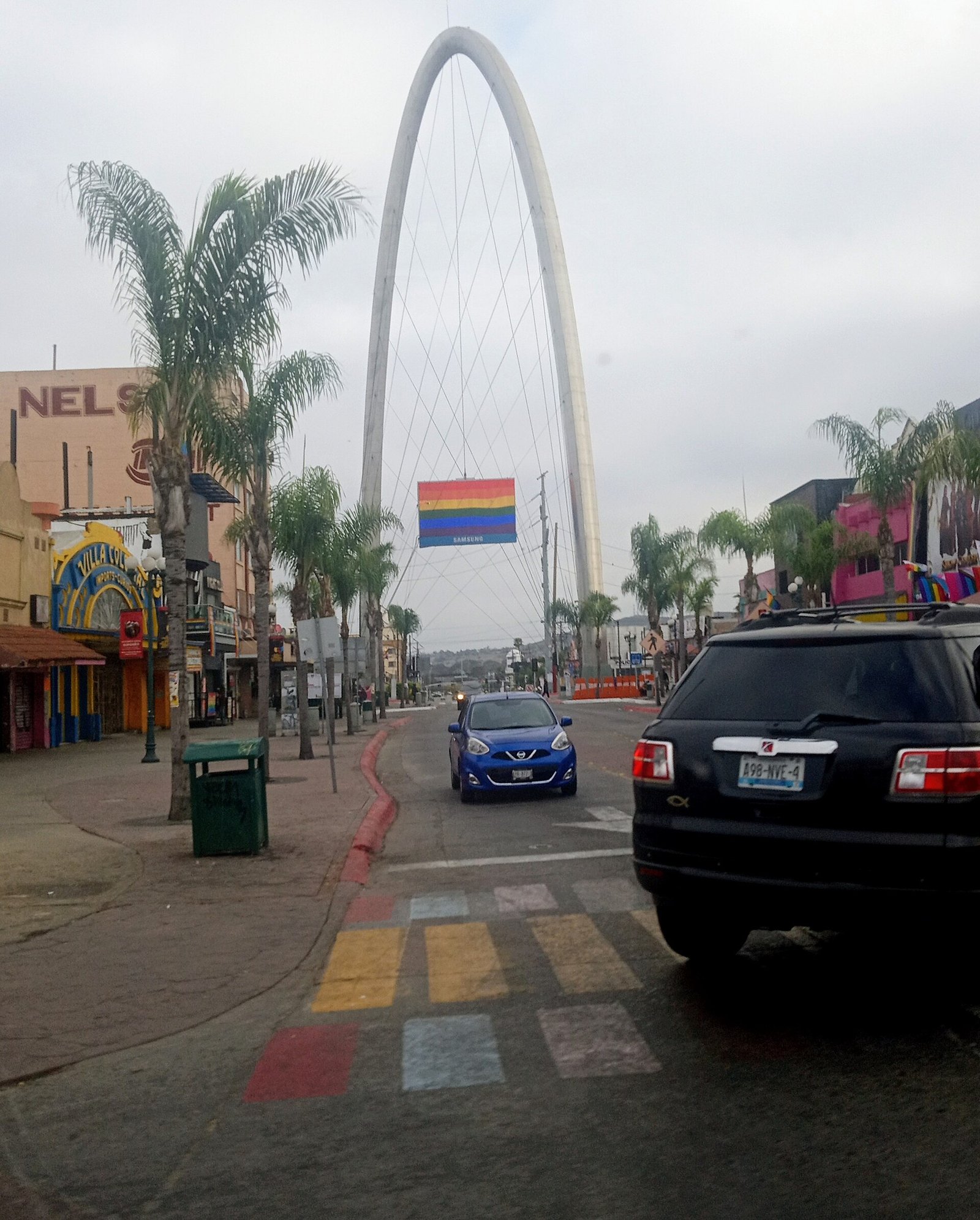 Arco Monumental de Tijuana en Avenida Revolución